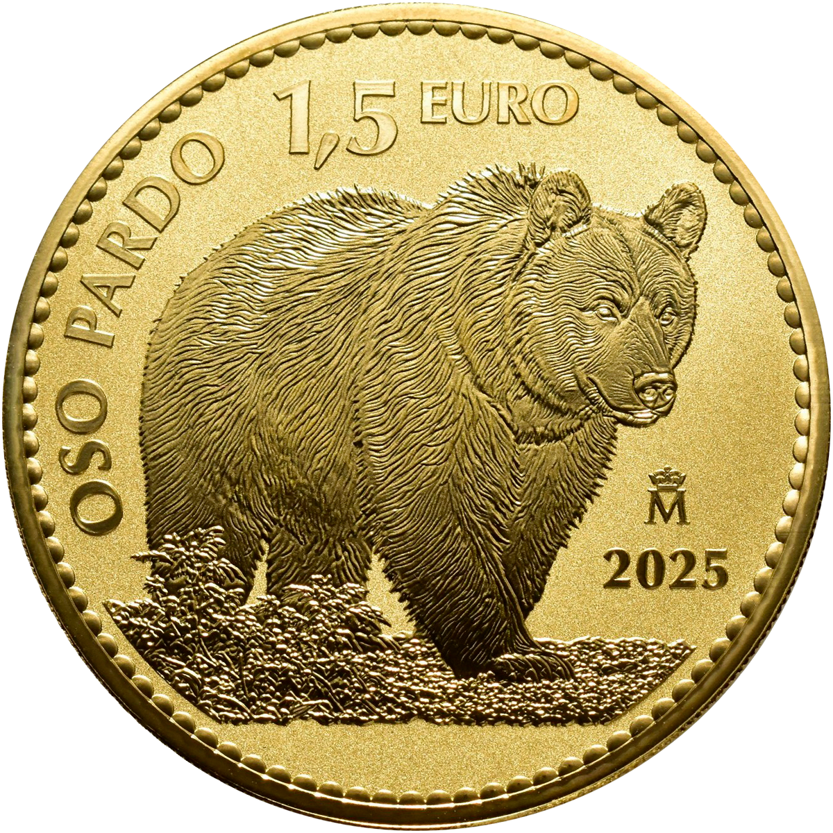 Bullion Oro 2024 — ONZA DE ORO "OSO PARDO" 2025