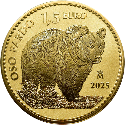 Bullion Oro 2024 — ONZA DE ORO "OSO PARDO" 2025