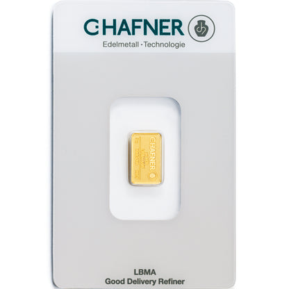 2g Hafner C Gold Bar