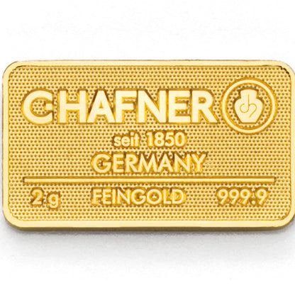 2g Hafner C Gold Bar
