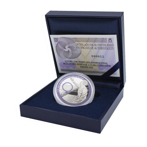 Clara Campoamor 8 reales (2022) (silver)