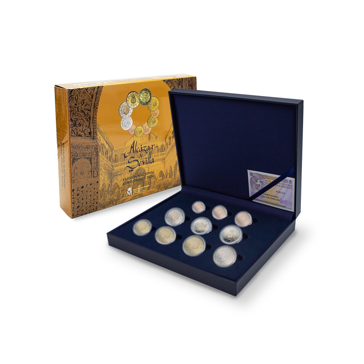 Euroset Spain PROOF 2024 — 10 coins