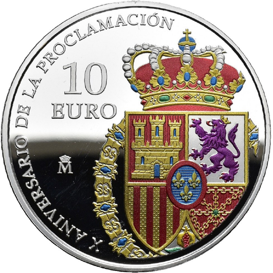 8 Reales — 10th Anniversary of the Proclamation of His Majesty King Felipe VI (2024)
