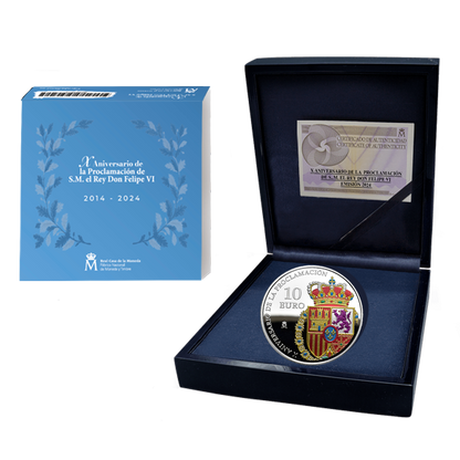 8 Reales — 10th Anniversary of the Proclamation of His Majesty King Felipe VI (2024)