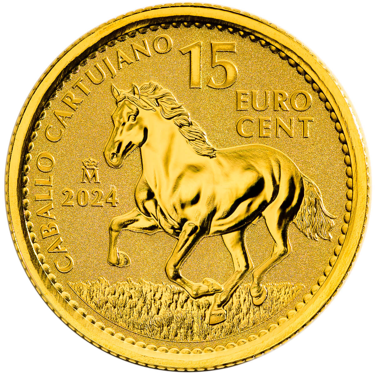 Bullion Gold 2024 — 1/10 oz Carthusian Horse