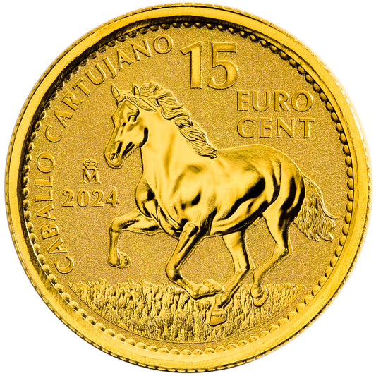 Bullion Gold 2024 — 1/10 oz Carthusian Horse