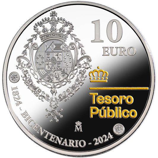 8 Reales — Bicentennial of the Public Treasury (2024)