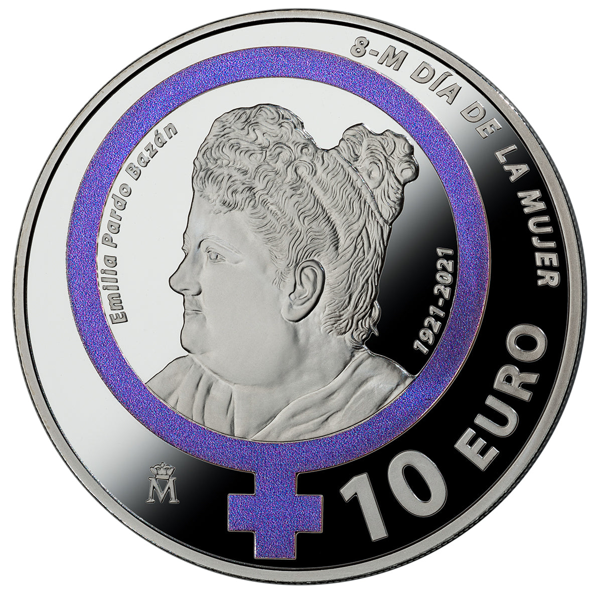Emilia Pardo 8 reales (2021) (Silver)