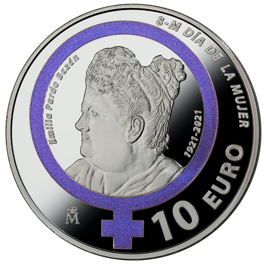 Emilia Pardo 8 reales (2021) (Silver)